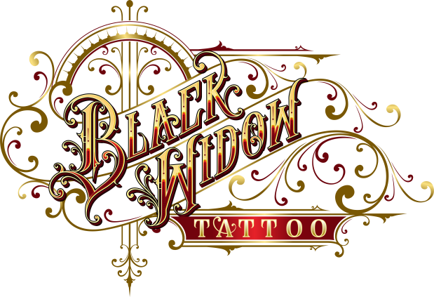 Black Widow Tattoo Apparel and Accessories